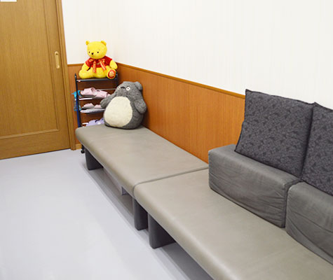 診療室内の椅子